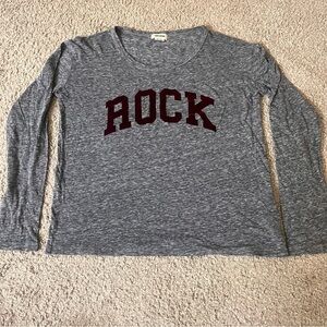 Zadig & Voltaire Heather Gray Top